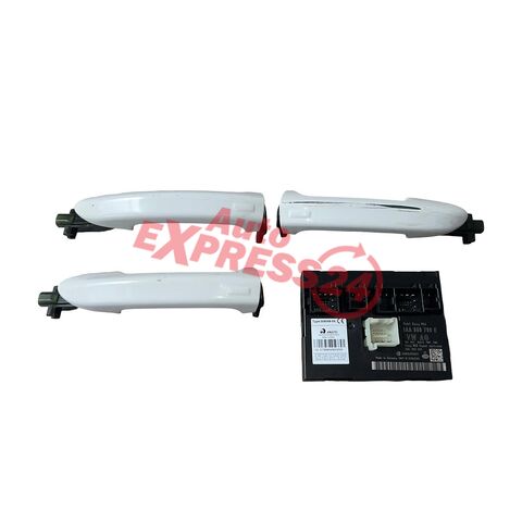 VW Passat CC 3C Facelift R-Line r.v. 2014 bílá barva kód barvy LB9A klika KESSY