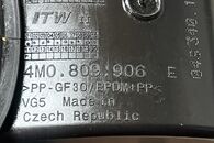 Audi SQ7 4M r.v. 2018 tmavě modrá metalíza kód barvy LV5Z víko nádrže