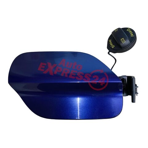 VW Passat B8 kombi r.v. 2018 modrá metalíza kód barvy LC5B víko nádrže