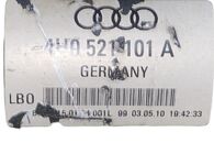 Audi A8 D4 4H sedan r.v. 2010 kardan CDSB MXX 4H0521101A