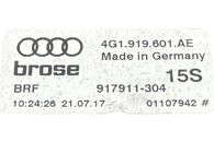 Audi A6 C7 4G facelift avant S-Line competition r.v. 2018 MMI displej 4G1919601AE