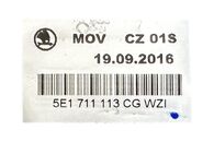 Škoda Octavia 3 kombi r.v. 2017 řadící páka manuál 6Q 5E1711113CG