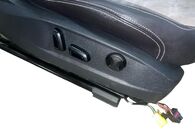 VW Passat B8 kombi r.v. 2017 sedačky černá kůže v kombinaci alcantarou