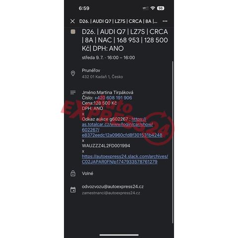 🟤 Audi Q7 4L facelift S-Line r.v. 2015 rozvodovka CRCA NAC 0C1409506A