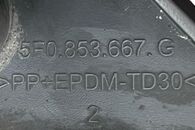 Škoda Octavia 3 kombi r.v. 2014 mřížka předního nárazníku 5F0853667G