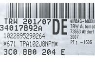 VW Passat B6 kombi r.v. 2006 černá palubní deska