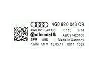 Audi A6 C7 4G facelift S-Line avant r.v. 2018 klimatronik 4G0820043CB