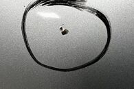 VW Golf 5 hatchback r.v. 2009 stříbrná metalíza kód barvy LA7W kapota