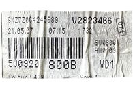 Škoda Fabia 2 hatchback r.v. 2008 benzínové budíky 5J0920800B