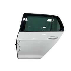 VW Golf 7 R-Line hatchback r.v. 2015 bílá metalíza kód barvy LC9A levé zadní dveře