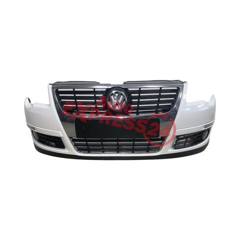 VW Passat B6 kombi r.v. 2010 bílá kód barvy LB9A přední nárazník