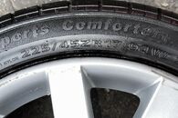 VW kola 225/45 R17 letní pneu 7,22mm DOT0124 7,0Jx17H2 ET54 5K0601025F