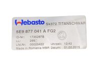 panoramatické střešní okno 5E9877041A, motorky 5E9959591B a 5E9959591C Škoda Octavia 3 RS kombi r.v. 2015