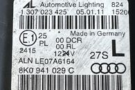 Audi A4 8B 8K avant r.v. 2009 levé přední světlo xenon 8K0941029C 8K0941597E 1307329218