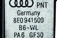 Audi RS4 B7 8E sedan r.v. 2007 tlačítko varovných světel 8E0941509