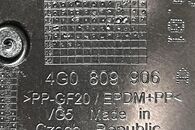 Audi A6 4G facelift S-Line avant r.v. 2018 bílá metalíza kód barvy LY9C víko nádrže 4G0809906A