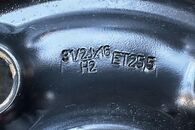 Dojezdové kolo T125/70 R16 3,56mm DOT2617 31/2Jx16H2 ET25,5 5Q0601027AR