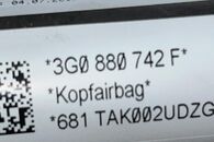 VW Passat B8 kombi r.v. 2018 pravý stropní airbag 3G0880742F