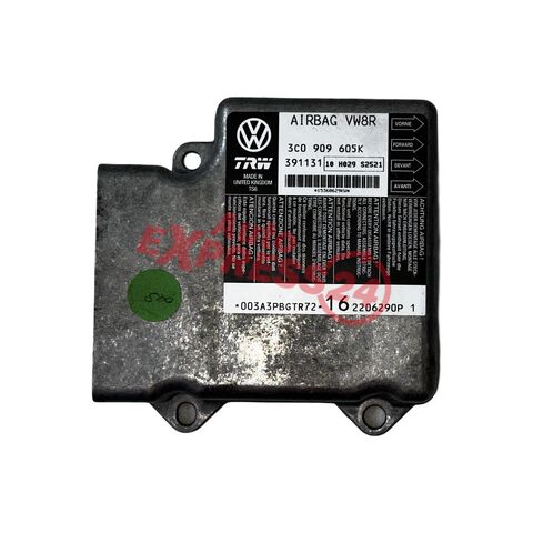 VW Passat B6 sedan r.v. 2007 řídící jednotka airbagu 3C0909605K