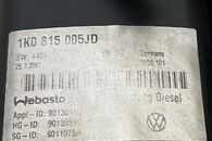 VW Golf 5 kombi r.v. 2008 webasto 1K0815005JD