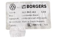 VW Passat B8 kombi r.v. 2016 podlaha kufru 3G9863463