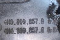 Audi A8 D4 4H sedan r.v. 2010 černá metalíza kód barvy LZ9Y víko palivové nádrže 4H0809857B 4H4809857