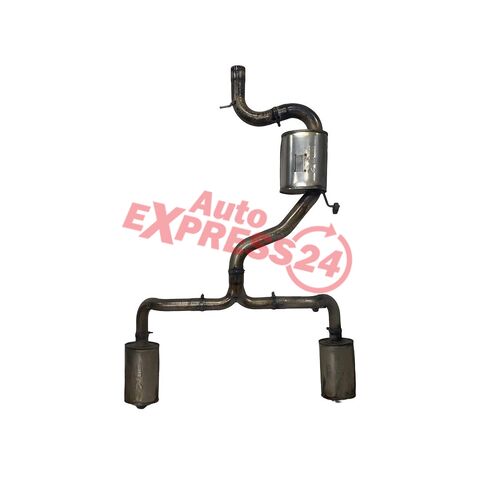 Škoda Octavia 3 RS kombi r.v. 2014 výfuk dvojitý duplex CHHB 2.0TFSI 162KW 5E0253181AR 5Q0253209BG