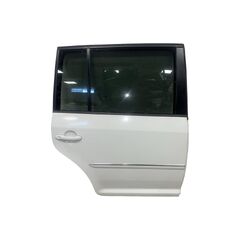 VW Touran 1T2 facelift r.v. 2008 sedmimístné provedení bílá barva kód barvy LB9A pravé zadní dveře