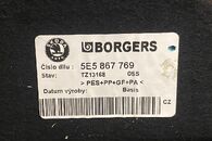 Škoda Octavia 3 sedan r.v. 2013 plato kufru 5E5867769