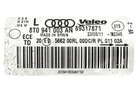 Audi A5 8T Sportback S-Line r.v. 2011 levé přední světlo xenon 8T0941003AN jednotka 8K0941597C