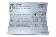AUDI A6 C6 4F sedan r.v. 2006 černá metalíza kód barvy LZ9Y víko nádrže 4F5010399Q
