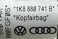 VW Scirocco 3 r.v. 2011 levý stropní airbag 1K8880741B