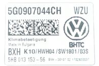 VW Passat B8 kombi r.v. 2017 klimatronik 5G0907044CH