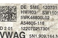 VW Passat B7 kombi r.v. 2013 řízení 3AB423050 5N1909144N