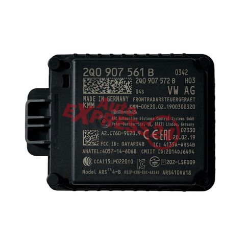 Škoda Karoq 7N r.v. 2019 ACC radar 2Q0907561B 2Q0907572B
