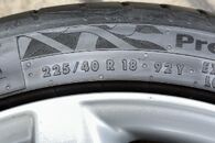 Audi kola 225/40/R18 8Jx18H2 ET47 2 ks letní 4,47 mm 2ks letní 4,36 mm 8K0601025CD