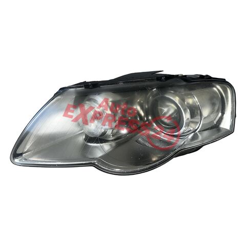 VW Passat B6 kombi r.v. 2008 levé přední světlo xenon 3C0941753G jednotka 3D0907391B