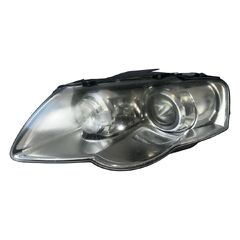 VW Passat B6 kombi r.v. 2008 levé přední světlo xenon 3C0941753G jednotka 3D0907391B