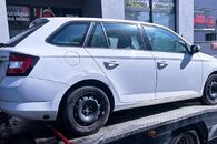 Vůz na náhradní díly Škoda Fabia 3 kombi 2018 CHYB QAE LF9E