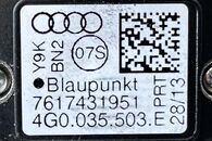 Audi Q3 8U S-Line r.v. 2014 bílá metalíza kód barvy LC9A / fólie anténa 4G0035503E