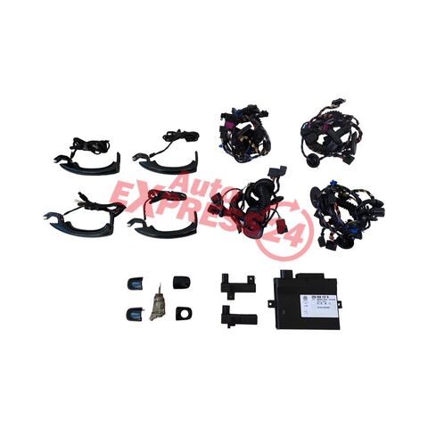 VW Touareg 7L r.v. 2006 tmavě zelená metalíza kód barvy LD6W klika KESSY
