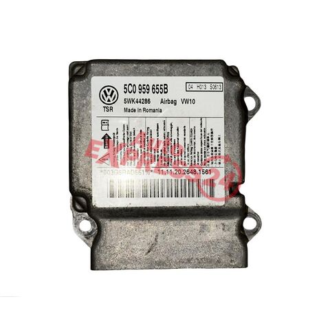 VW Golf 6 hatchback r.v. 2012 řídící jednotka airbagu 5C0959655B