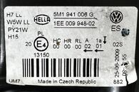 VW Golf 6 plus r.v. 2010 pravé přední světlo halogen 5M1941006G