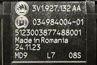 Škoda Superb 3 facelift kombi Laurin a Klement r.v. 2024 tlačítka 3V1927132AA