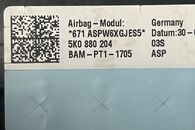 VW Golf 6 plus r.v. 2010 černá palubní deska 5M1857001AA