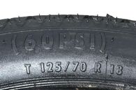 Audi A3 8P sportback r.v. 2006 dojezdové kolo T 125/70 R18 31/2J x 18H2 ET25.5 1K0601027B