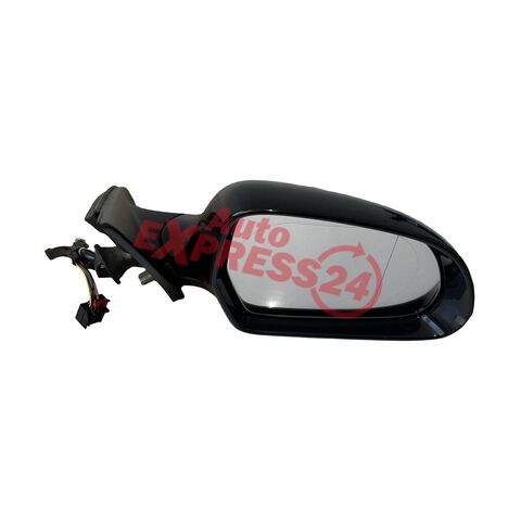 Audi A4 B8 8K sedan r.v. 2008 černá metalíza kód barvy LZ9Y pravé zrcátko 6 pinů