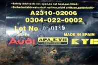 Audi RS4 B7 8E sedan r.v. 2007 centrální ventil tlumiče 8E0616887 A2310-02006