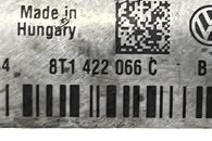 Audi A5 8T Sportback S-Line r.v. 2011 řízení 8T1422066C