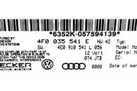 Audi A6 C6 4F sedan r.v. 2006 řídící jednotka multimedia 4F0035541E